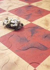 Chequered Tile Rubber Moulds