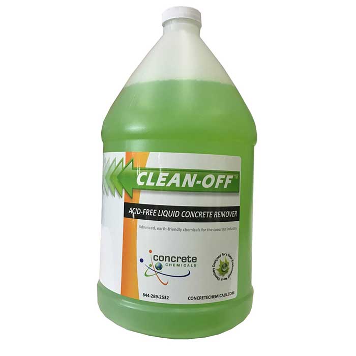 CLEAN-OFF Liquid Concrete Remover, its Remove unwanted Concrete,India